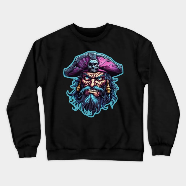 East Carolina Pirates ECU Crewneck Sweatshirt by Nightarcade